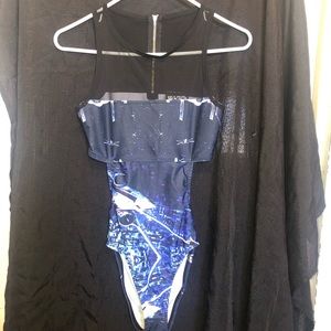 Forever 21 Star Wars Graphic Bodysuit/Bathingsuit